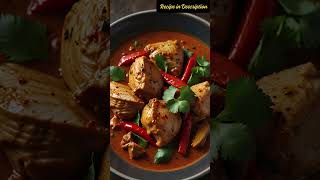 🌶️🐟🍛 How to Cook HaLaL Thai Red Curry Chicken 🍛Thai Red Curry Chicken Recipe [upl. by Gunn]