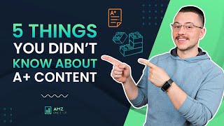 5 Thing You NEED TO KNOW for Your Amazon A Content to Succeed Amazon FBA SECRETS [upl. by Nwahsyd94]