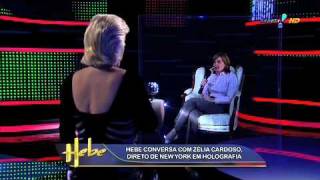 Hebe na Rede TV Terceiro Programa  Entrevistada Zélia Cardoso de Mello [upl. by Arot]