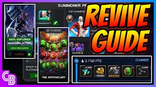 2024 Revive Farming Guide 100 per month  Marvel Contest of Champions [upl. by Eeneg]