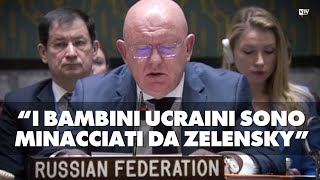 quotI bambini ucraini non sono minacciati dalla Russia ma da Zelensky che vuole mandarli a morirequot [upl. by Cote]