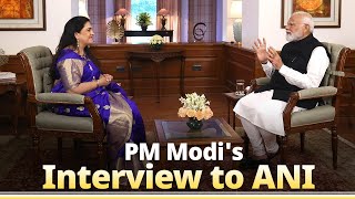 LIVE  PM Narendra Modis Interview to ANI [upl. by Inahet]