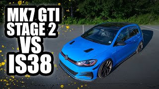 MK75 GTI EQT Stage 2 vs EQT IS38 Turbo Upgrade [upl. by Bendicta727]