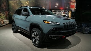 2014 Jeep Cherokee  2013 New York Auto Show [upl. by Cormick]