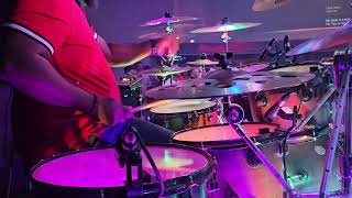 Travis Greene Tent Revival live drum cover TravisGreeneTV worshipdrummer [upl. by Goeger]