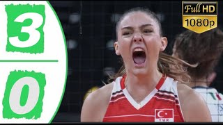 Türkiye 30 Çin Voleybol Maç Özeti  Filenin Sultanları Çini Devirdi [upl. by Airalednac813]