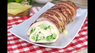 Rotolo di pollo e broccoli una ricetta semplice e gustosa che piacerà a tutti [upl. by Elakram]