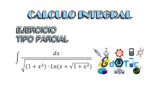 Metodo de Integración por Sustitución ∫ 1√1x²lnx√1x²dx [upl. by Madelina966]