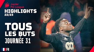 TOUS LES BUTS ⚽️🤩 Jupiler Pro League Highlights GD31 [upl. by Yasnil494]