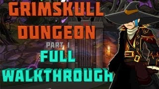 AQW Grimskull Dungeon Part 1 FULL Walkthrough Join Doomvault [upl. by Atalanti]