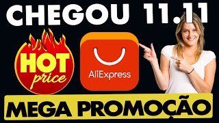 🚨 CHEGOU A MAIOR PROMOÇÃO DO ANO NO ALIEXPRESS – 1111 IMPERDÍVEL 🔥 [upl. by Carolina]