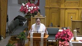 Sermon from December 24 2023 1100pm  The Rev Carmen Germino [upl. by Bough540]