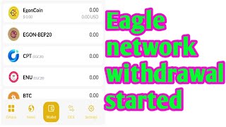 Eagle network withdrawal started [upl. by Gardie]