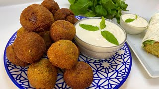 FALAFEL NOHUT KÖFTESİ NASIL YAPILIR  Falafel ve Falafel Sosu Tarifi  Çiçekintarifleri [upl. by Trisha955]