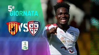 HIGHLIGHTS  Benevento vs Cagliari 02  SERIE BKT [upl. by Ellehcrad368]