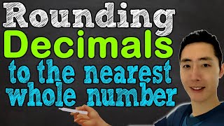 Rounding Decimals to the Nearest Whole Number Step by Step [upl. by Amiaj63]