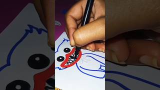 Huggy Wuggy painting👾 shortshuggywuggypoppyplaytimetrendingviral [upl. by Gerbold]