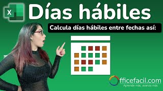 Días Laborales Excel  Calcular días hábiles entre dos fechas [upl. by O'Callaghan]