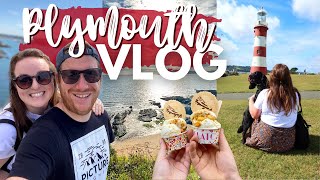 DEVON STAYCATION VLOG 🌊 Airbnb with private mini golf amp hot tub • dog friendly Plymouth weekend [upl. by Lonna461]