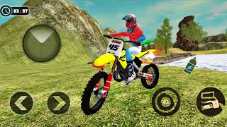 Drive Motorcycle For Offroading  Uphill Offroad Motorbike Rider 🛵🟢 Gameplay 243 √ Flash Simulator [upl. by White813]