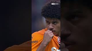 🦁 Gabriel Saranın adrese teslim ortası Victor Osimhenin kafa vuruşu shorts galatasaray [upl. by Ichabod]