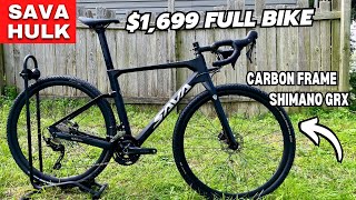 Sava Hulk Carbon Gravel Bike Review  Best Value Gravel Bike Under 2000 [upl. by Michaeline]