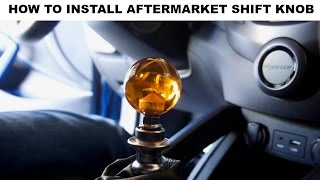 HOW TO INSTALL AFTER MARKET SHIFT KNOBVELOSTER TURBO SIX SPEED [upl. by Refinney]