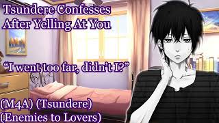 Tsundere Confesses After Yelling At You M4A Tsundere Confesses Enemies to Lovers [upl. by Eimak]