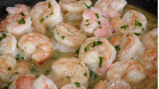 Shrimp Scampi  Recipe by Laura Vitale  Laura in the Kitchen Episode 182 [upl. by Marlene]