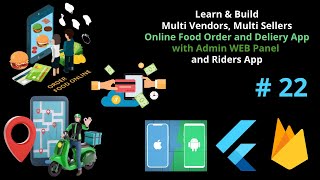 Rider App  MVVM Architecture Flutter Food Order and Food Delivery App with Firebase as Backend 2024 [upl. by Ahl920]