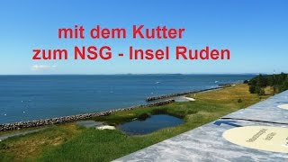 Ostsee Greifswalder Bodden Insel Ruden Kutterfahrt Freest Kröslin [upl. by Emelun]