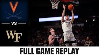 Virginia vs Wake Forest Full Game Replay  202223 ACC Men’s Basketball [upl. by Crofoot698]