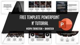 Aesthetic Template Powerpoint  Morph Transition  Animation  FREE DOWNLOAD TEMPLATE [upl. by Aihsar]