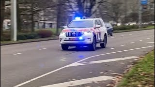 RIJOPLEIDING Veel politie met spoed naar verschillende meldingen in Arnhem [upl. by Lapotin850]