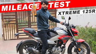 New Hero Xtreme 125R Mileage Test  Shocking Results 😲 [upl. by Ditmore]