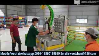 Car seat making machine Sofa seat furniture chair cushion polyurethane foaming Pu injection machine [upl. by Aveneg273]