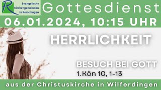 Gottesdienst der Evangelischen Kirchengemeinde Wilferdingen am 612024 1015 Uhr [upl. by Anabahs540]