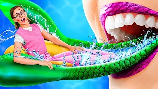 🧜🏻‍♀️ Comment Devenir Une Sirène à lÉcole  DIntello à Belle Petite Sirène Par La La Life [upl. by Yam]