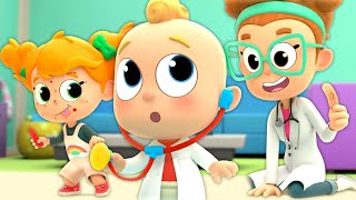 Miss Polly Had A Dolly Song 🚑  More Kids Songs amp Nursery Rhymes for Children  Miliki Family [upl. by Rimhsak]