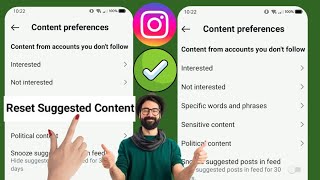 Cara Memperbaiki Opsi Algoritma Reset Instagram Tidak Muncul  Reset Algoritma Instagram [upl. by Enitsrik455]