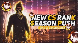 NEW SEASON CS RANK PUSHING 🔥🥵🧊guild test livestream customs grandmaster freefire [upl. by Rellia210]