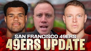 49ers DC update Christian McCaffrey’s needed rest Arik Armstead’s status Elijah Mitchell [upl. by Yruam873]