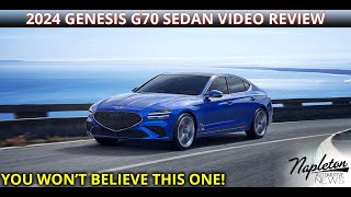 2024 Genesis G70 Napleton News Video Review [upl. by Assila]