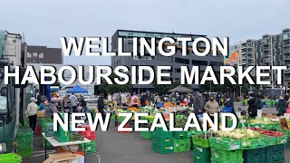 Wellington Harbourside Sunday Market  4K  Wellington  North Island  New Zealand [upl. by Akimert]