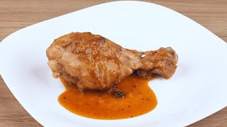 Comment faire du poulet en pot avec la plus belle sauce simple [upl. by Bergin]