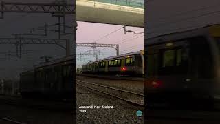 Auckland Transport Eastern Line Train Along Tamaki Drive [upl. by Sheryle890]