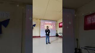 Mr JJ Haokip HTS Talent show [upl. by Vatsug]