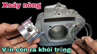 Tại sao xoáy nòng thay pictong bạc mới vẫn còn ra khói trắng [upl. by Hashim]