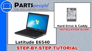 Dell Latitude E6540 P29F001 Hard Drive amp Caddy HowTo Video Tutorials [upl. by Freudberg]