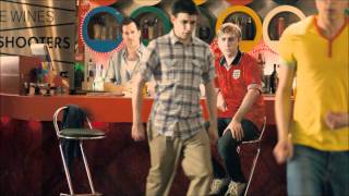 The Inbetweeners Movie Dance Scene HD [upl. by Yorztif405]